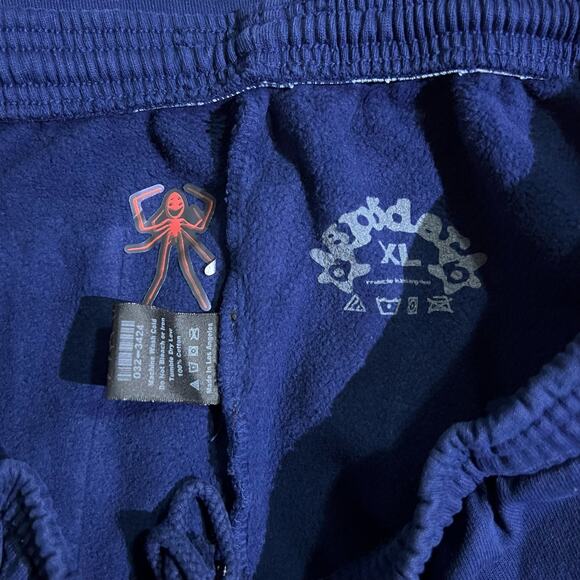 Sp5der Beluga Sweatpants Navy/Red Size XL - Picture 6 of 6